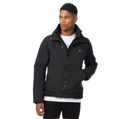 Black zip detailed jacket
